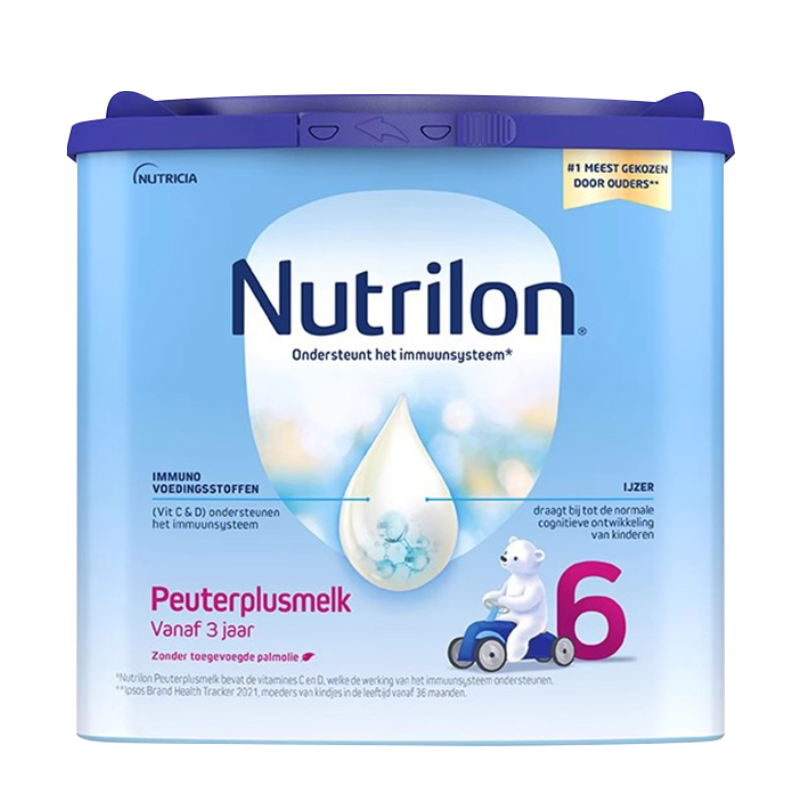 [新效期2025年10月后]原装进口荷兰Nutrilon牛栏 诺优能 婴幼儿奶粉6段(3岁以上)400g/罐