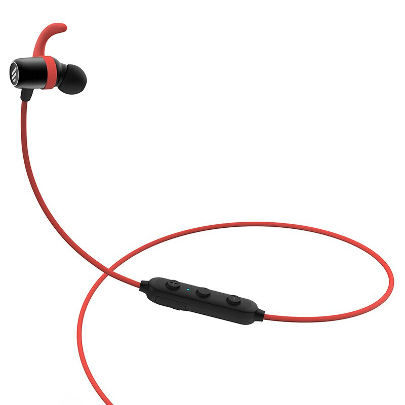漫步者(EDIFIER) W280BT无线蓝牙运运动耳机 立体声磁吸入耳式 苹果安卓手机 W280BT 红色(尊享款)