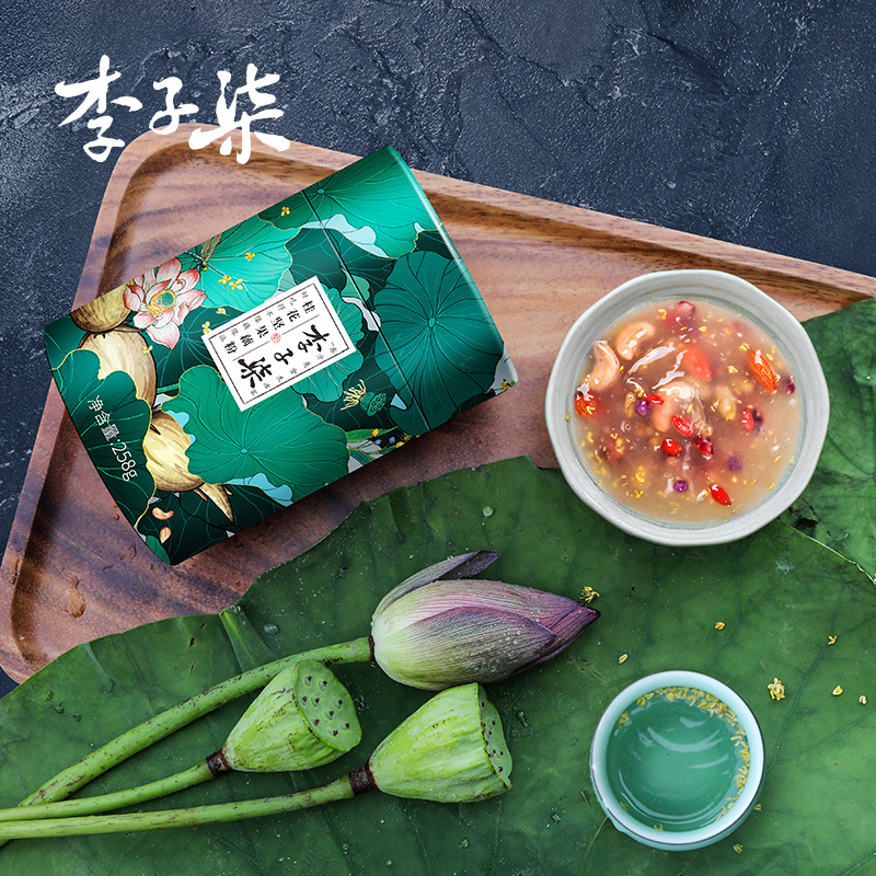 李子柒桂花坚果藕粉258g