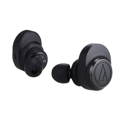 铁三角(audio-technica)ATH-CKR7TW (黑色)入耳式真无线耳机 蓝牙5.0