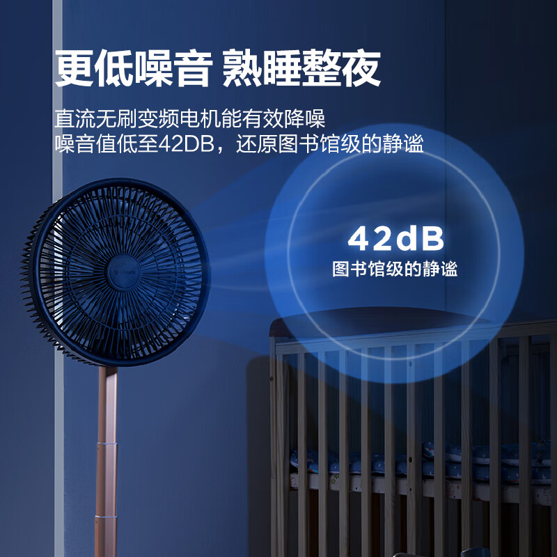 艾美特(AIRMATE) 无线折叠循环扇 CM-RD20高清大图