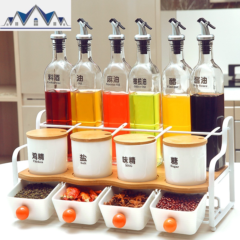 收纳调味品佐料盒创意酱油瓶调料架子 三维工匠收纳盒高清大图