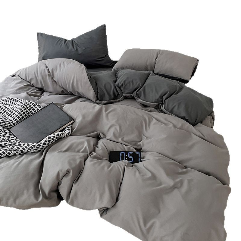 酷美智悦 纯色四件套150*200cm KM-JZ483 套高清大图