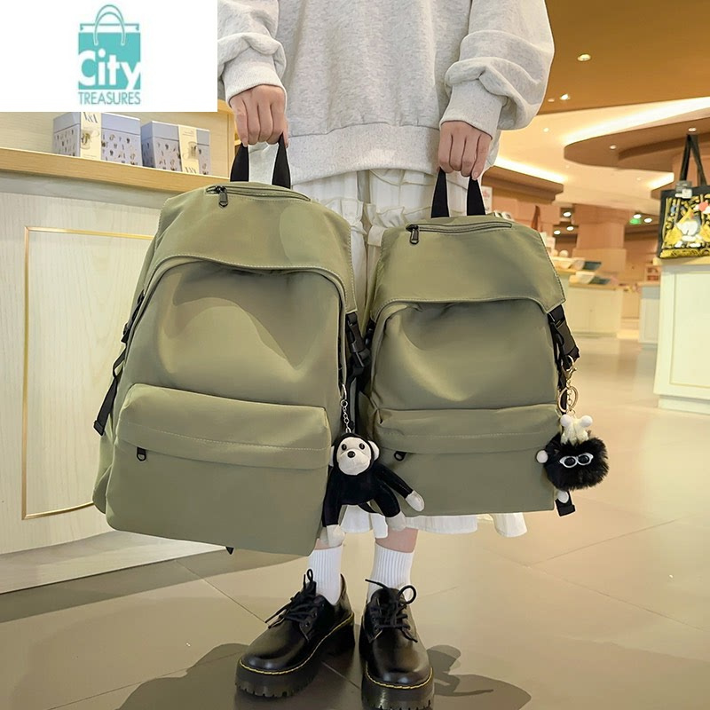 书包初中女生2024新款小学生大容量背包学院风高中学生韩版双肩包