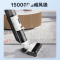 美的(Midea)三贴边无尘感洗地机LC100 无线家用吸尘洗拖一体机自动清洗 实时电解水滚刷防缠绕 深蓝色 24年新款