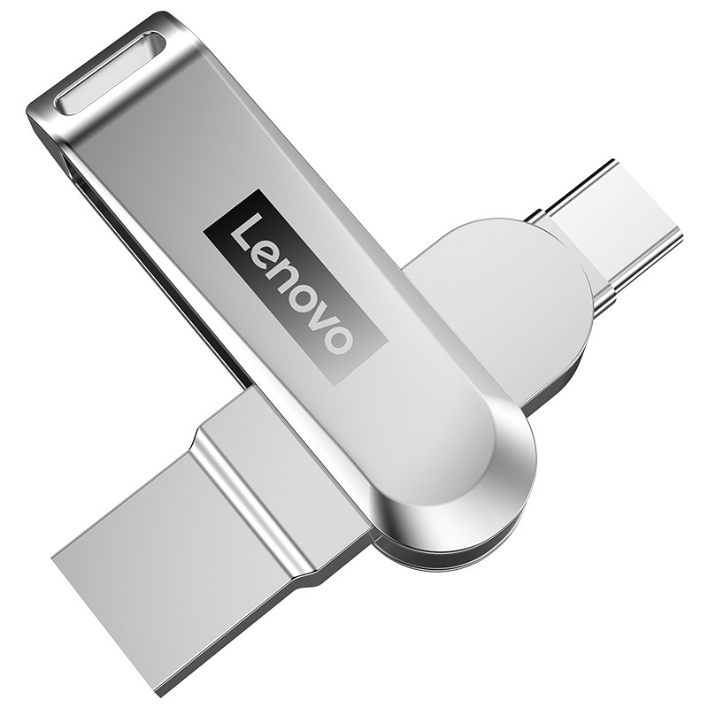 联想小新U盘X3C Typec双接口256G手机U盘闪存盘USB3.1高速优盘