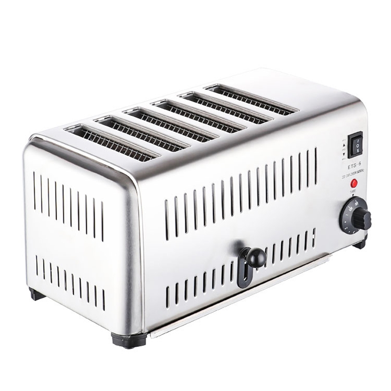 狄丽莫多士炉面包机商用4片6片加热吐司机家用烤三明治早餐烘烤肉夹馍
