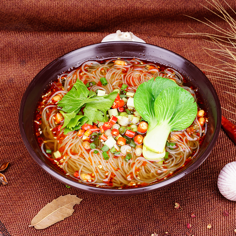 白家重庆酸辣粉碗装85g白家陈记方便粉丝方便速食食品户外野营食品