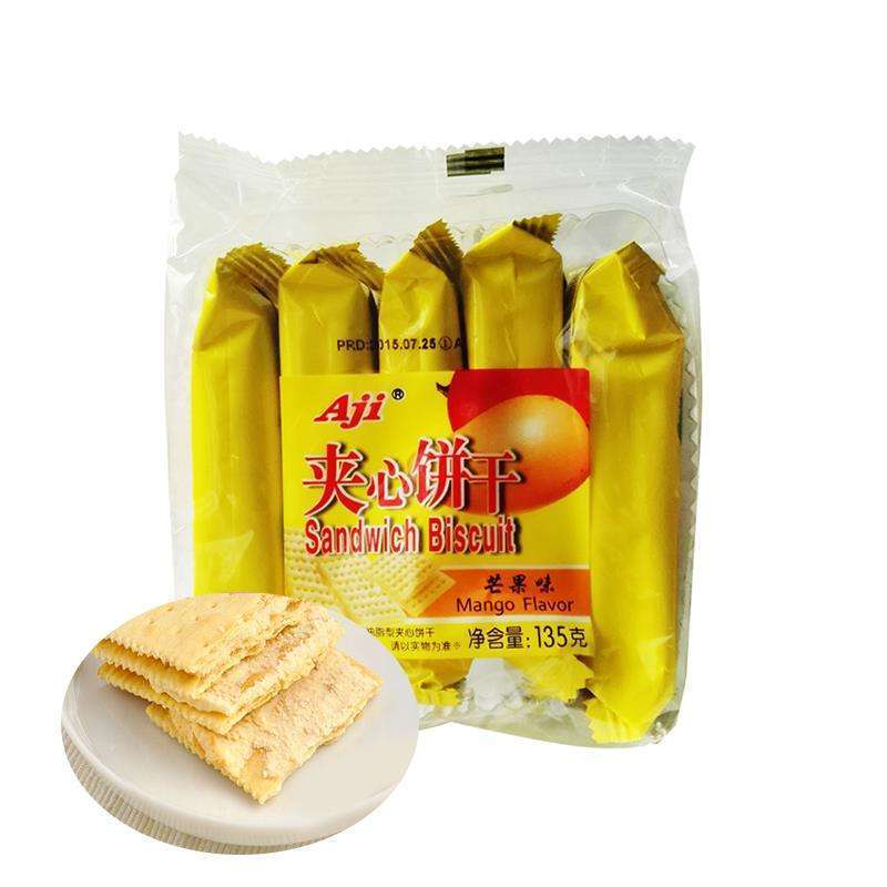 Aji芒果夾心餅135g