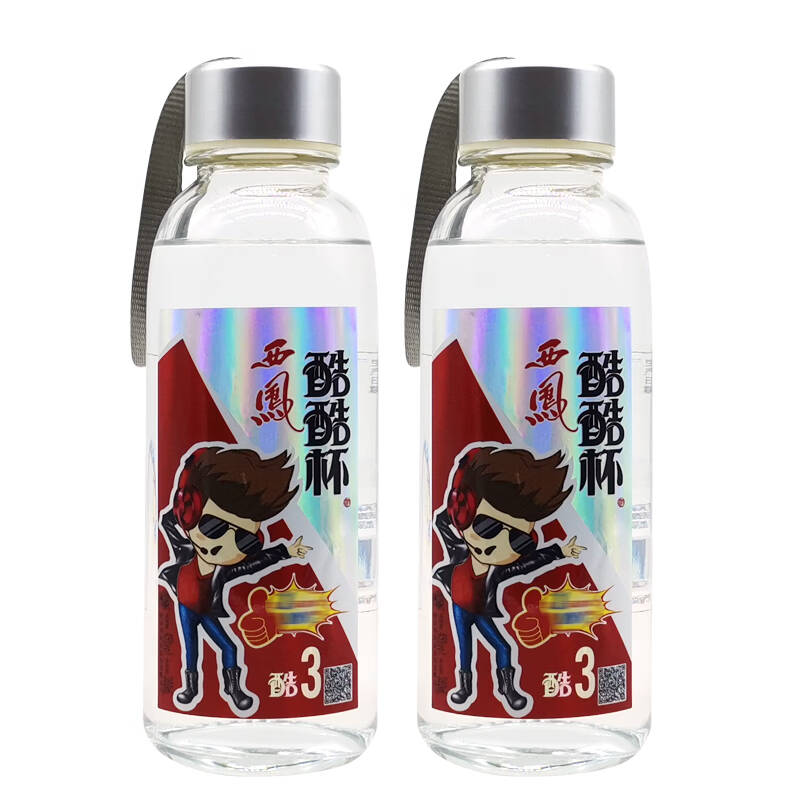 西凤酒 45度380ml*12瓶 西凤酷酷杯 2015年凤香型白酒高清大图