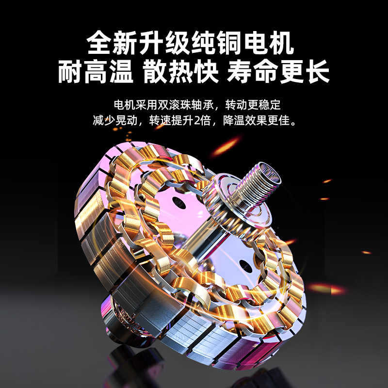 奥克斯三叶吊扇家用电风扇吊顶扇工业吊风扇 42寸白色遥控高清大图