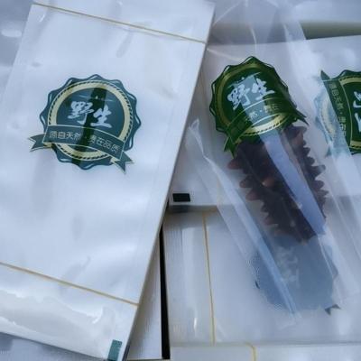 16*8cm100个 野生即食海参包装袋真空单只个透明加厚即食海参袋海参
