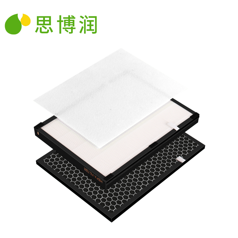 思博润配美的空气净化器过滤网滤芯 适用美的 KJ20FE-NH2 KJ20FE-NH1 KJ15FE-NU