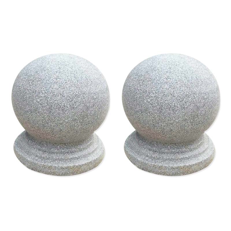 先围 花岗岩防撞隔离石球 直径80CM 个高清大图