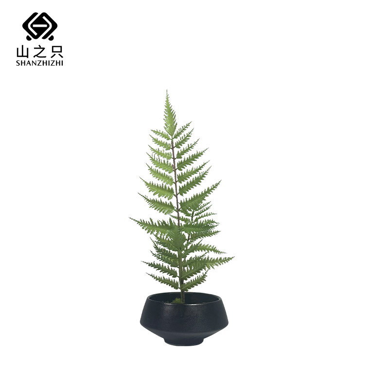 山之只 多功能仿真艺术盆景 10*25cm 个高清大图