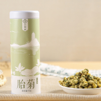 义和祥胎菊杭白菊 正宗桐乡经精选胎菊 50g/罐 菊花茶 花草茶 瓶装