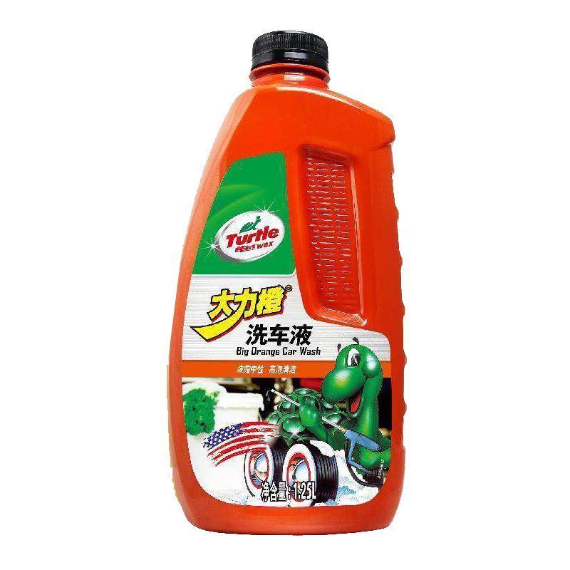 龟牌大力橙洗车液125l玻璃水0度2