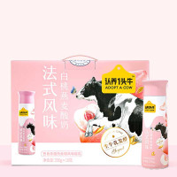 认养一头牛 白桃燕麦味酸奶230GPET 10入 一提装