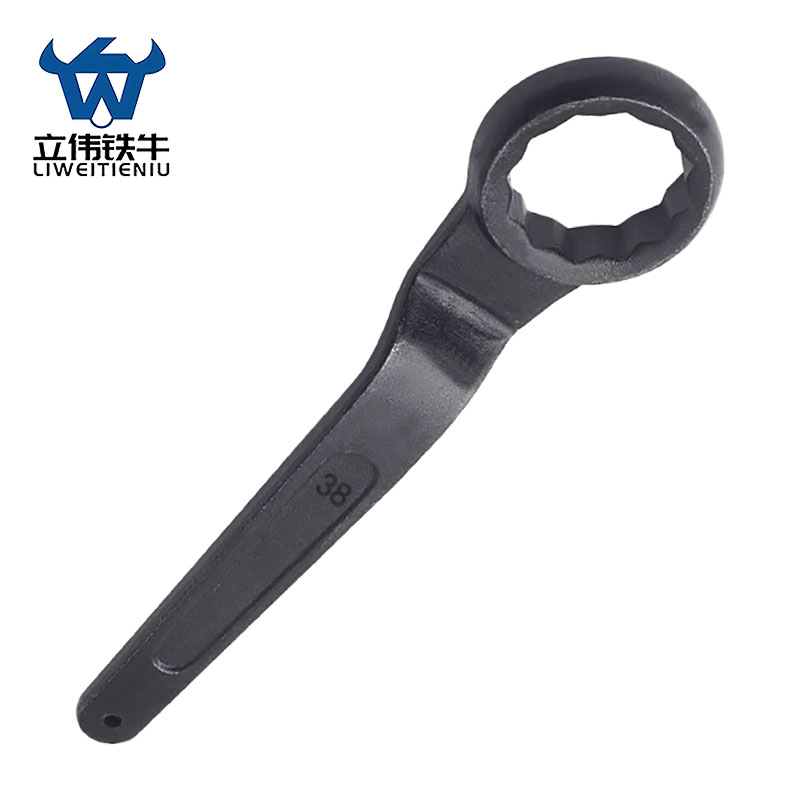立伟铁牛单头梅花扳手38mm/把高清大图