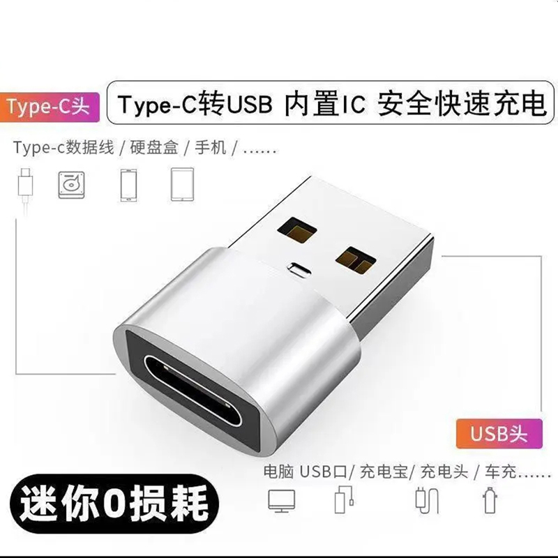 适用苹果15转接头type-c转usb转换器转换头手机数据线车载Carplay高清大图