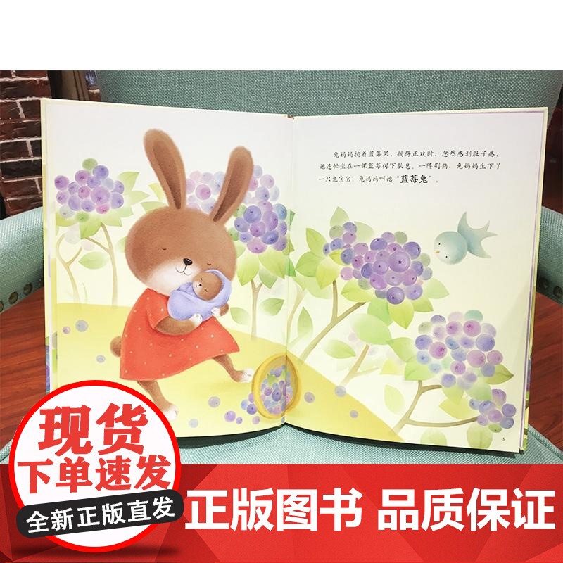 曹文芳纯美绘本:蓝莓兔(新版)高清大图