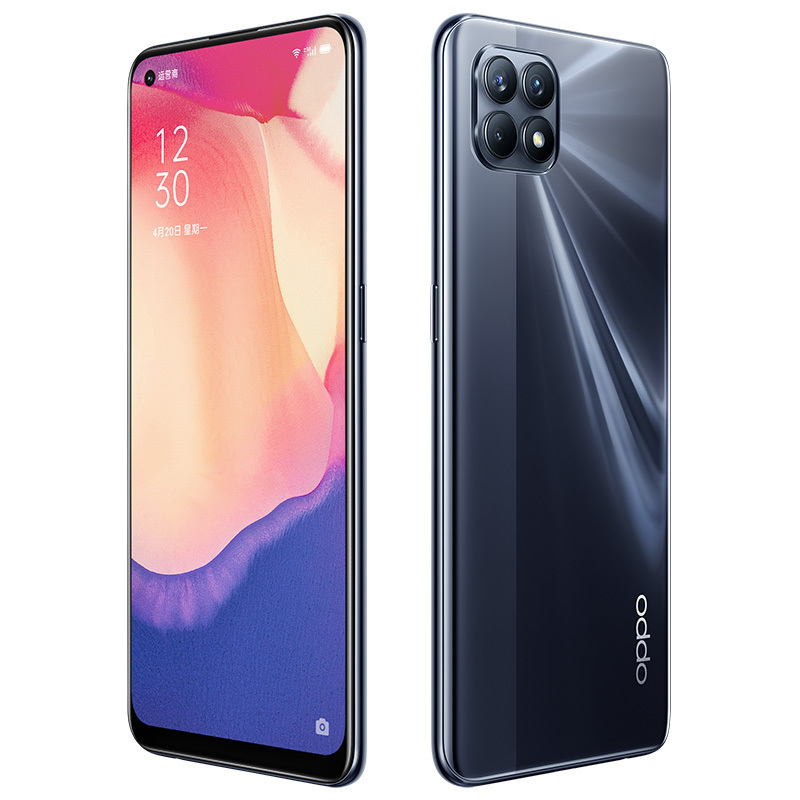 opporeno4se5g超闪黑8gb256gb全网通5g65w超级闪充屏下指纹人脸识别