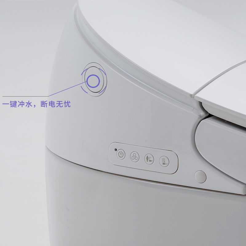 欧路莎智能马桶一体机即热式隐藏水箱全自动冲水烘干坐便器SPA-six