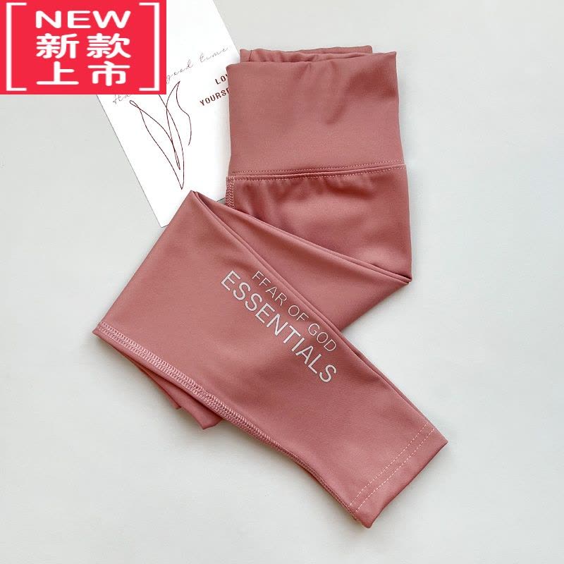 可莉允女童鲨鱼裤秋冬外穿打底裤中大童瑜伽裤加绒加厚儿童加厚保暖裤冬图片