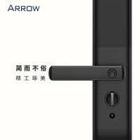 箭牌（ARROW）指纹锁智能锁通用型一握开把手指纹家用防盗门锁 智能密码锁电子锁磁卡锁OG916