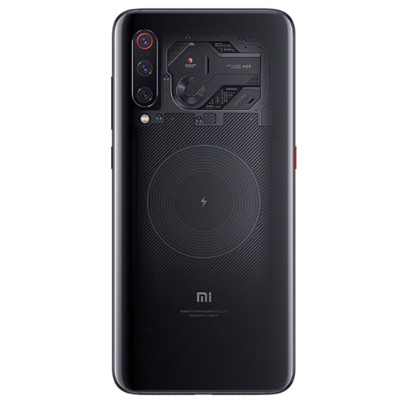 小米9后盖透明带背胶散热贴工具9后盖原装玻璃手机后壳透明探索版魔改