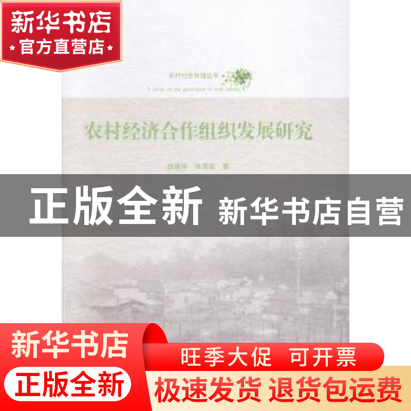 正版 农村经济合作组织发展研究 战建华,张海霞著 山东人民出版高清大图