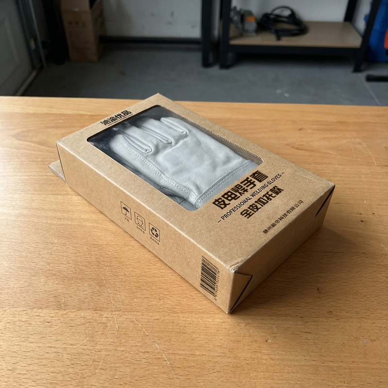 沁渝优品 皮电焊手套 全皮加托 副高清大图