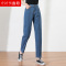 逸阳2020春季新款牛仔裤女休闲老爹裤百搭哈伦裤子