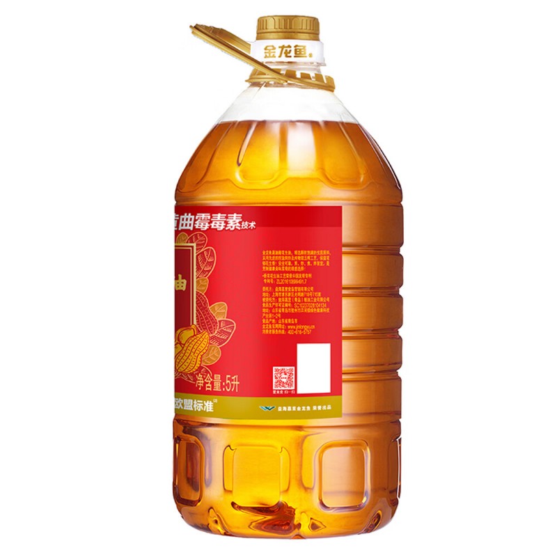 金龙鱼醇香花生 油5L高清大图