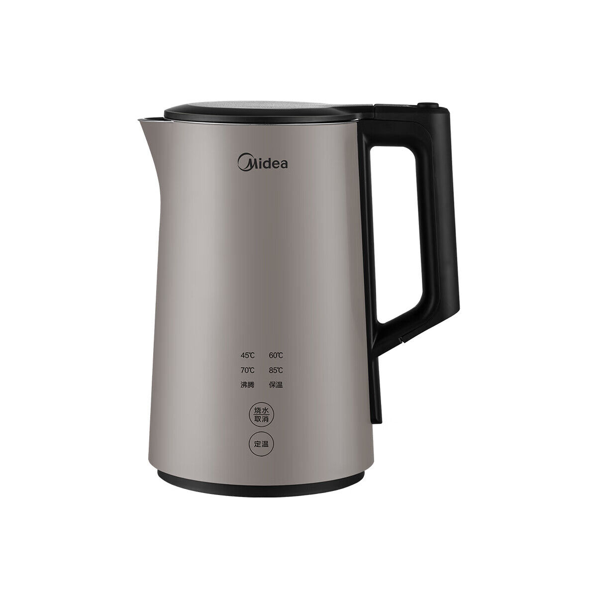美的(Midea)电热水壶1.5L双模式煮水多段调温功能316不锈钢内胆12H长效保温烧水壶MK-SEK1503.