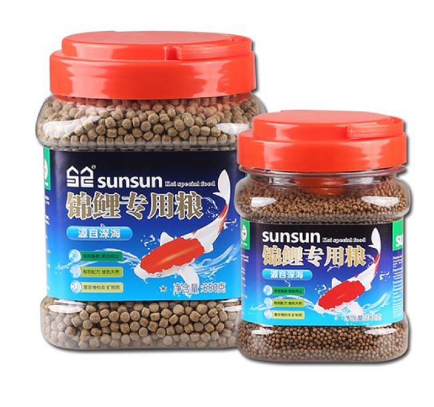 锦鲤鱼食螺旋藻增色金鱼饲料金鱼鱼食锦鲤鱼饲料增艳高清大图