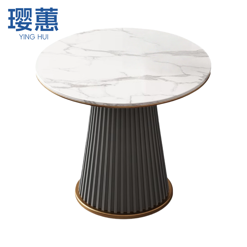 璎蕙 岩板茶几 60cm 个高清大图