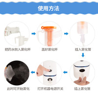 制氧机雾化罩雾化面罩成年人儿童吸氧面罩氧气面罩套装