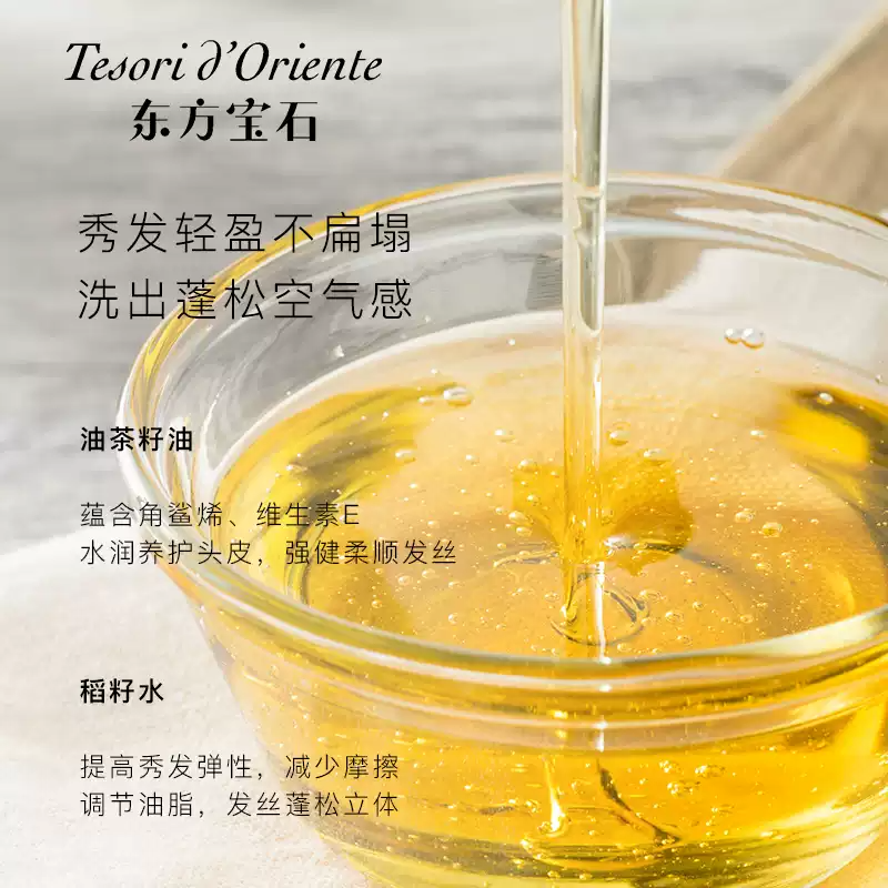 东方宝石 修护香氛洗发水柔情花香500ml 8008970051888高清大图