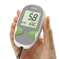 鱼跃（YUWELL）血糖仪 560悦准II型 家用智能血糖检测仪用试纸针头 50片试纸50针头