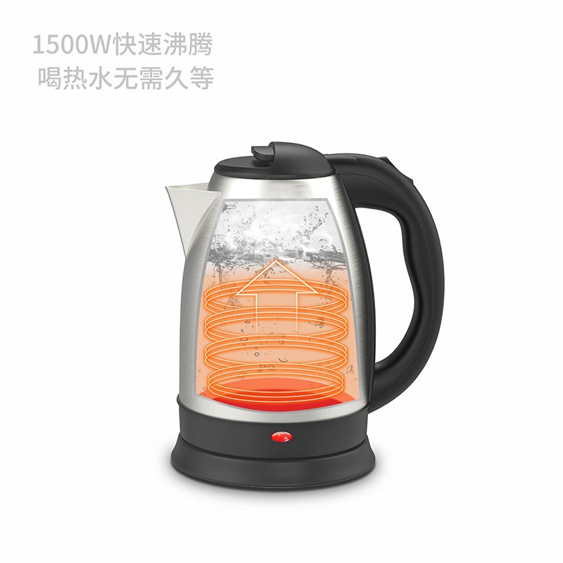 久量(DP)热水壶烧水壶电水壶1.8L大容量CD-1801家用电热水壶高清大图