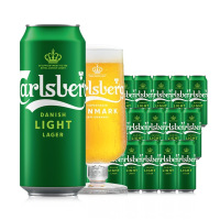 嘉士伯特醇啤酒 500ml*18罐 整箱装