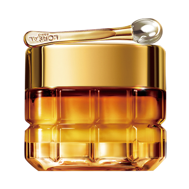 欧莱雅金致臻颜花蜜奢养滋润眼霜20ml视频