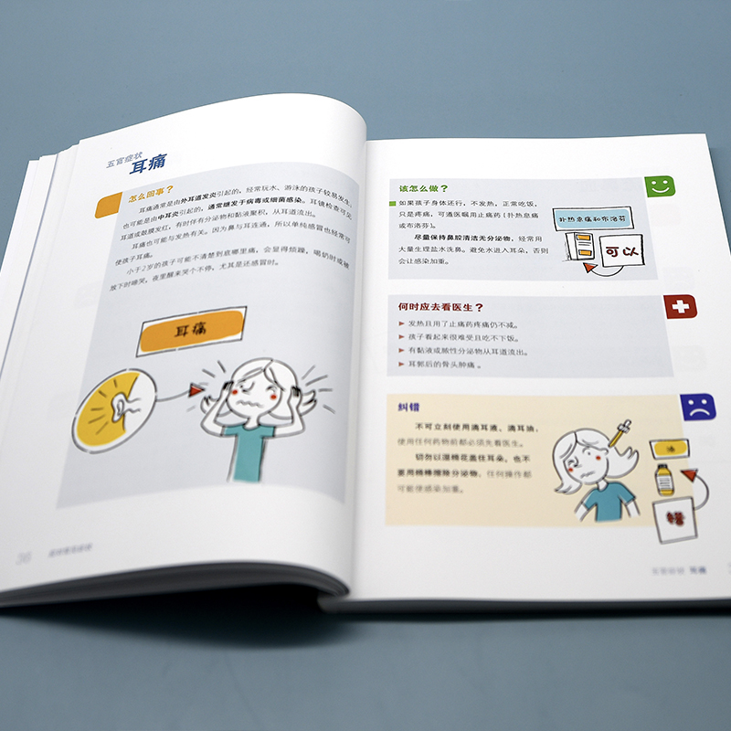 [正版]图解儿童急救知识百科 (意)玛利亚·乔瓦娜·比安奇,(意)西尔维娅·钱恰,(意)尼科洛·帕里 著 王烈 译 儿科高清大图
