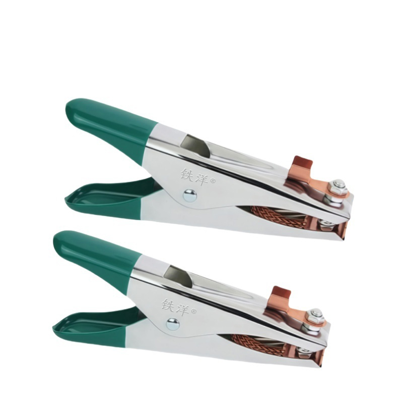 铁洋 电焊机地线夹 接地夹 500A包胶加厚 个高清大图