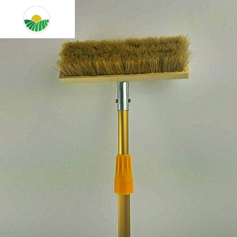 毛刷替换刷头客车大货车清洗刷除雪除尘清洁刷长三排猪鬃毛刷头刷子