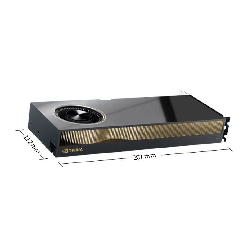 丽台(LEADTEK)NVIDIA RTX A6000 48G GDDR6大型数据处理/深度学习高端专业图形显卡 工业包装图片