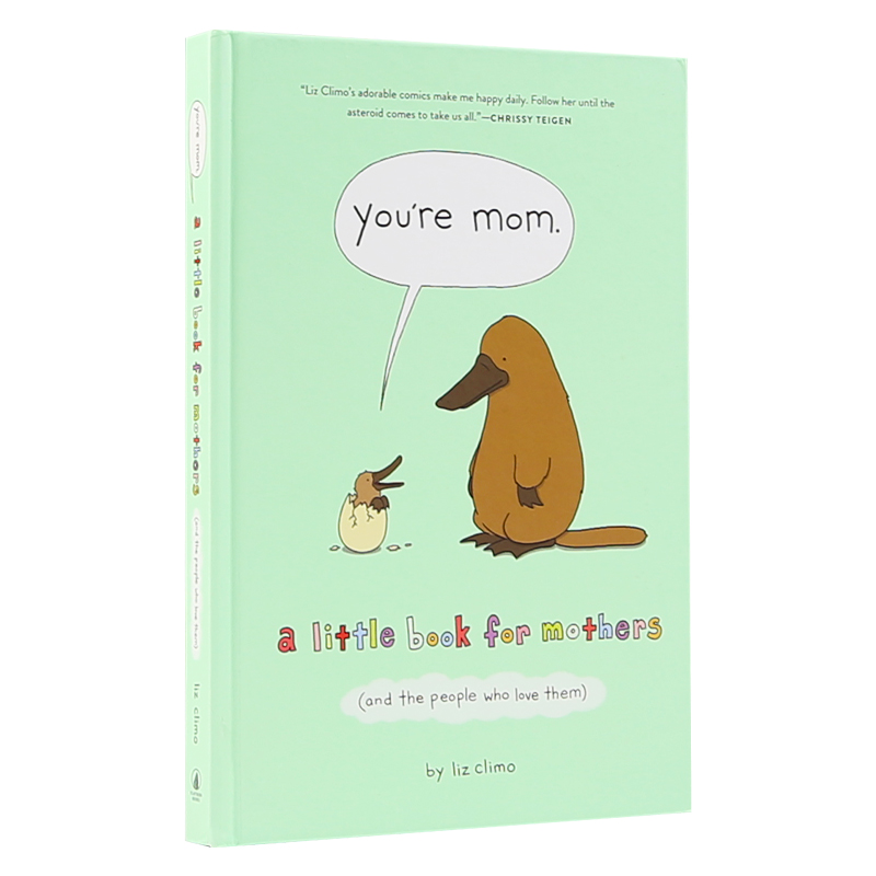 莉兹·克里莫亲情系列套装 [正版]Liz Climo亲情系列3册 你是妈妈 你是爸爸 你被爱着 莉兹·克里莫 幽默漫画高清大图