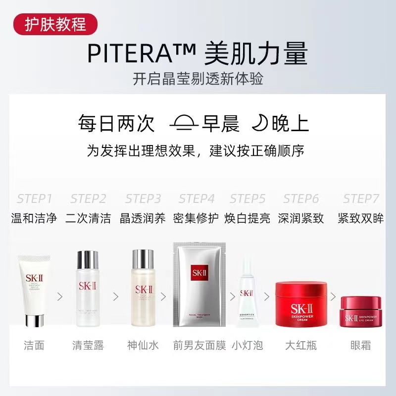 SK-II /sk2温和护肤洁面乳20g*3 小样试用装