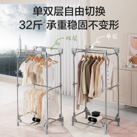 苏泊尔(SUPOR)干衣机可折叠烘干机家用衣柜式风干婴儿衣物暖风机大容量定时烘干易收纳宿舍两用ELD-511A 清新绿